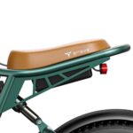 Bicicletă electrică de munte ENGWE M20 cu două baterii, anvelope groase de 20x4.0', motor de 750W, viteză maximă de 45 km/h, baterii de 48V 213Ah, transmisie Shimano cu 7 viteze - Verde - imagine 7