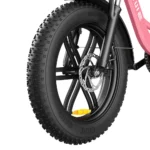 Bicicletă electrică ENGWE L20 cu anvelope groase de 20*4.0 inch, motor de 250W, viteză maximă de 25 km/h, baterie de 48V 13Ah, autonomie de 140 km, sarcină maximă de 120 kg, transmisie Shimano cu 7 viteze - Roșu - imagine 6